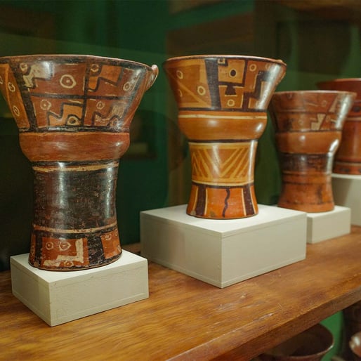 cerámica inca kero