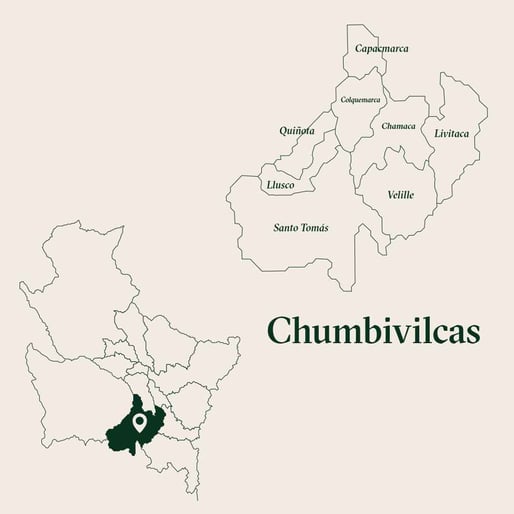 Chumbivilcas en el mapa de cusco