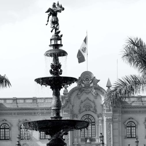 Plaza de Armas de Lima antigua