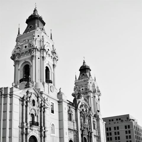 Plaza de Armas de Lima antigua