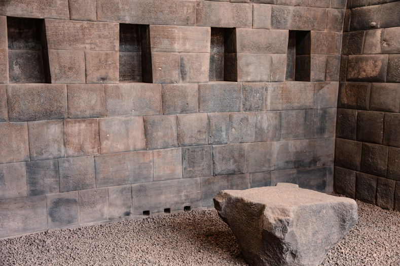 Coricancha temple interlocked stones