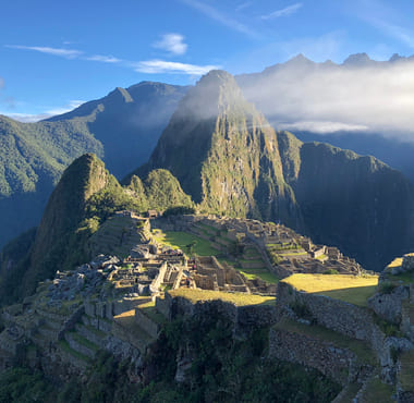 machu picchu sunrise