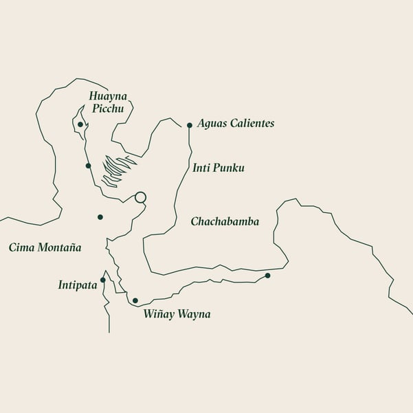 mapa Intipunku